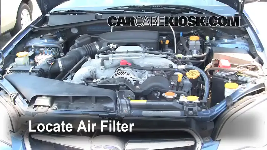 2007 Subaru Legacy 2.5i Special Edition 2.5L 4 Cyl. Sedan Air Filter (Engine)